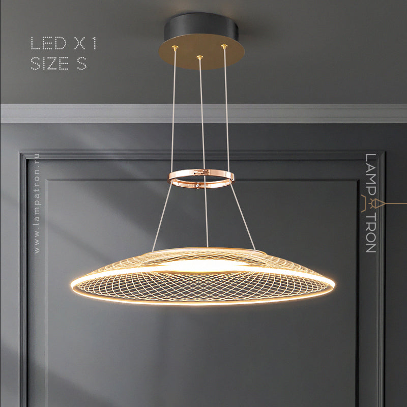 ISTRAL Ring Chandelier by Lampadom - top view