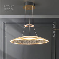 ISTRAL Ring Chandelier by Lampadom - top view