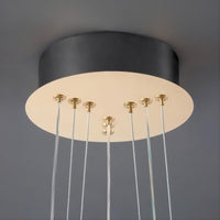 ISTRAL Ring Chandelier by Lampadom - side view