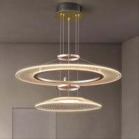 ISTRAL Ring Chandelier by Lampadom - close-up