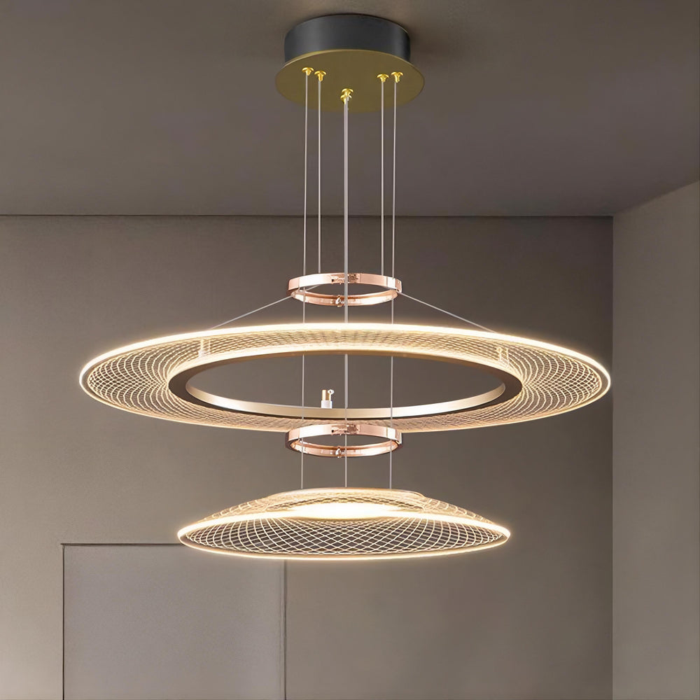 ISTRAL Ring Chandelier by Lampadom - angle view