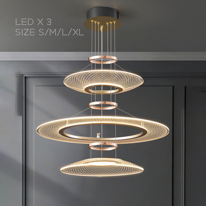 ISTRAL Ring Chandelier by Lampadom - detail view
