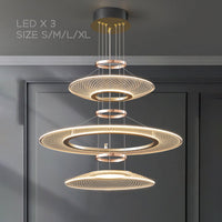 ISTRAL Ring Chandelier by Lampadom - detail view