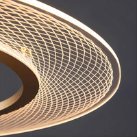 ISTRAL Ring Chandelier by Lampadom - close-up