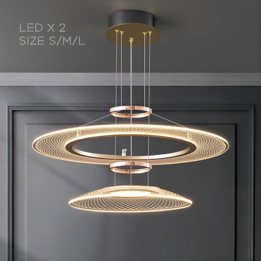 ISTRAL Ring Chandelier by Lampadom - detail view
