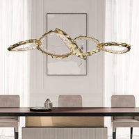 IVALD Linear Chandelier by Lampadom - side view