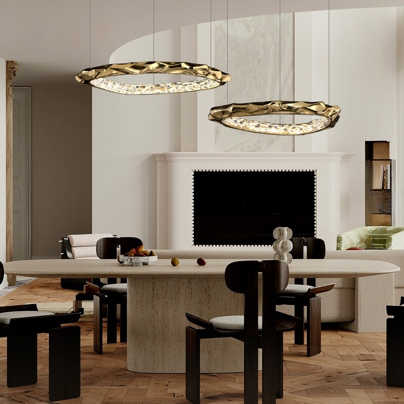 IVALD Ring Chandelier by Lampadom - detail view