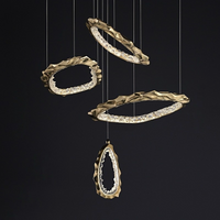 IVALD Ring Chandelier by Lampadom - top view