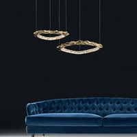 IVALD Ring Chandelier by Lampadom - side view