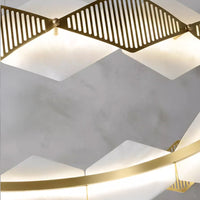 IVES Ring Chandelier by Lampadom - top view