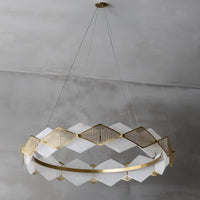 IVES Ring Chandelier by Lampadom - scale reference