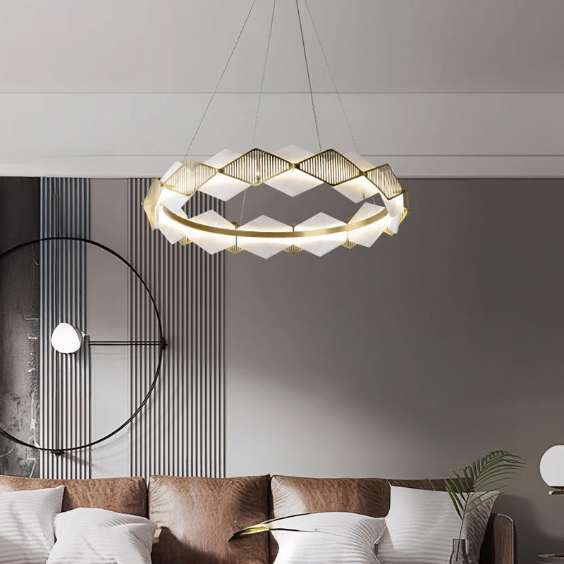 IVES Ring Chandelier by Lampadom - detail view