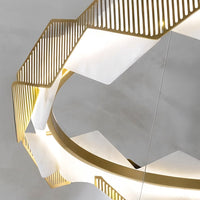 IVES Ring Chandelier by Lampadom - angle view