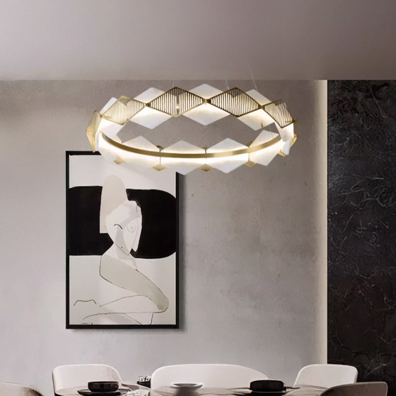 IVES Ring Chandelier by Lampadom - close-up