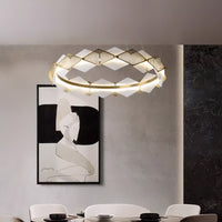 IVES Ring Chandelier by Lampadom - close-up