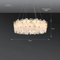 IVET B Chandelier by Lampadom - angle view