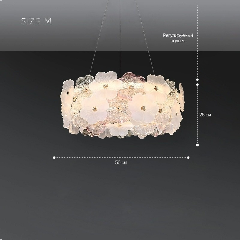IVET B Chandelier by Lampadom - top view