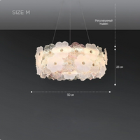 IVET B Chandelier by Lampadom - top view