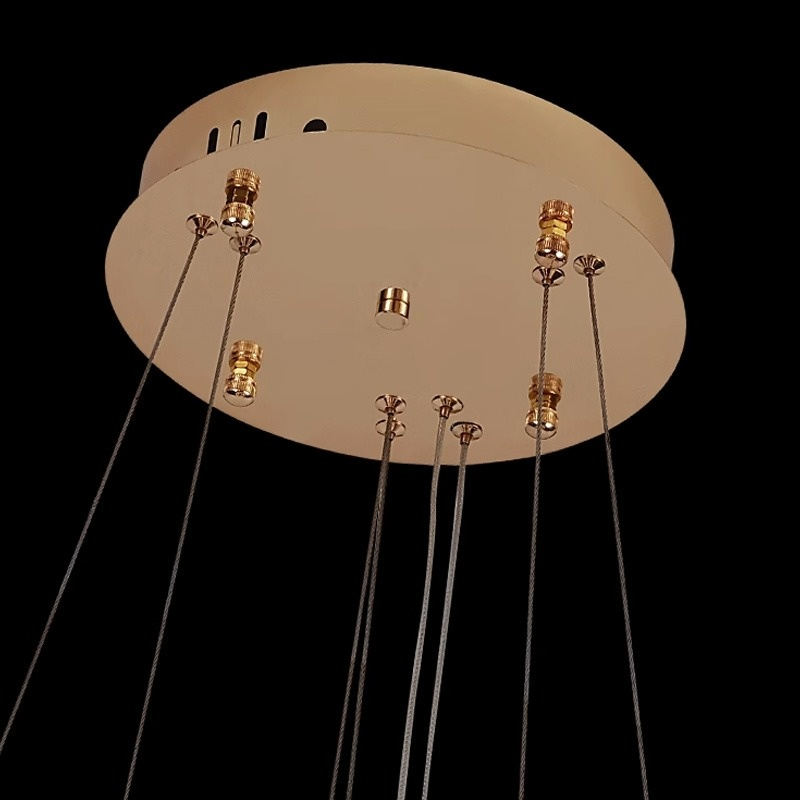 IVET FAB Ring Chandelier by Lampadom - side view