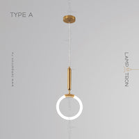 JALMA Pendant by Lampadom - scale reference