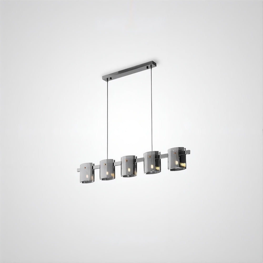 JANICE Linear Chandelier by Lampadom - ambient shot