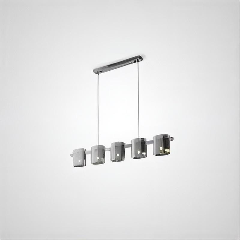 JANICE Linear Chandelier by Lampadom - detail view
