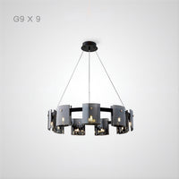 JANICE Ring Chandelier by Lampadom - ambient shot