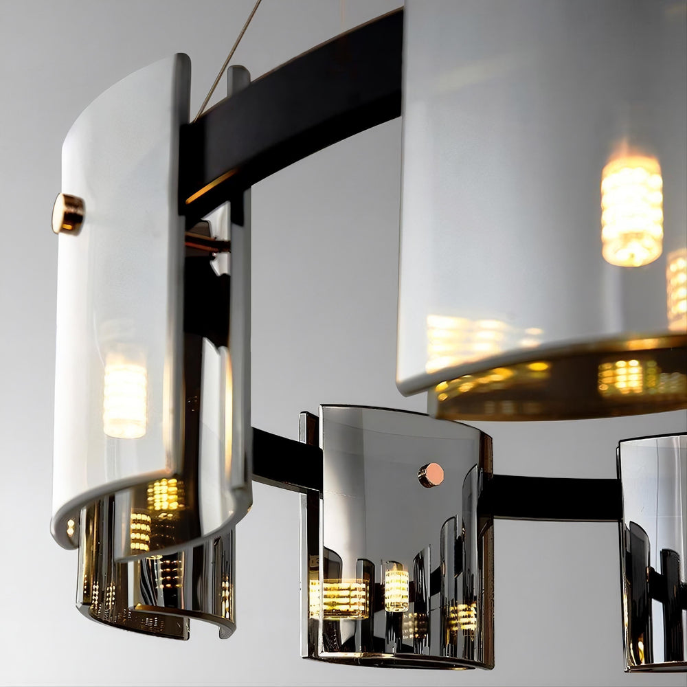 JANICE Ring Chandelier by Lampadom - detail view