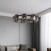 JANICE Ring Chandelier by Lampadom - side view