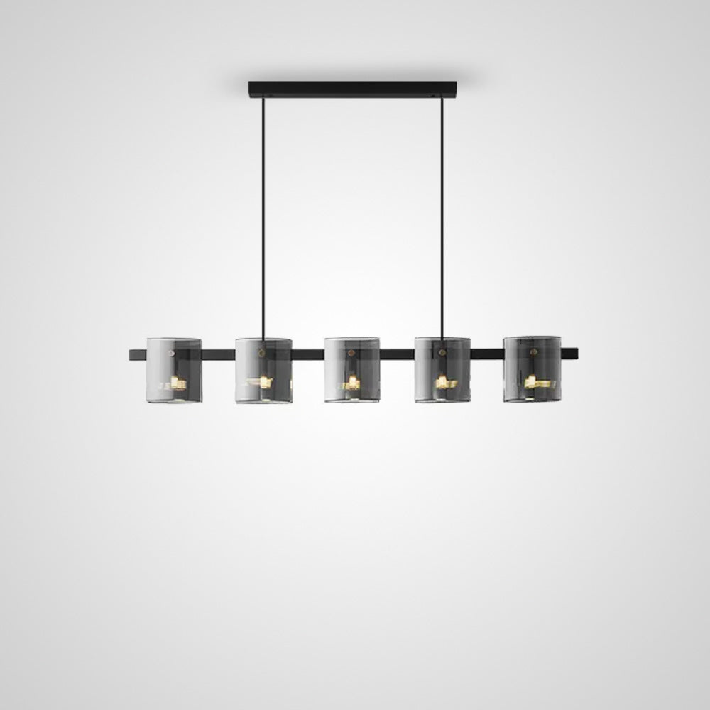 JANICE Linear Chandelier by Lampadom - view 13