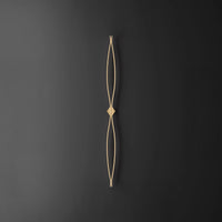 JARAND Wall Light by Lampadom - scale reference
