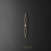 JARAND Wall Light by Lampadom - scale reference
