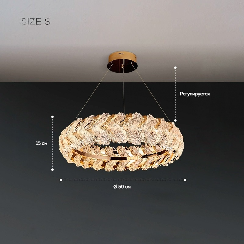 JASKA Chandelier by Lampadom - top view