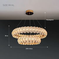 JASKA Chandelier by Lampadom - close-up