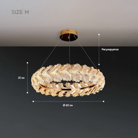 JASKA Chandelier by Lampadom - angle view