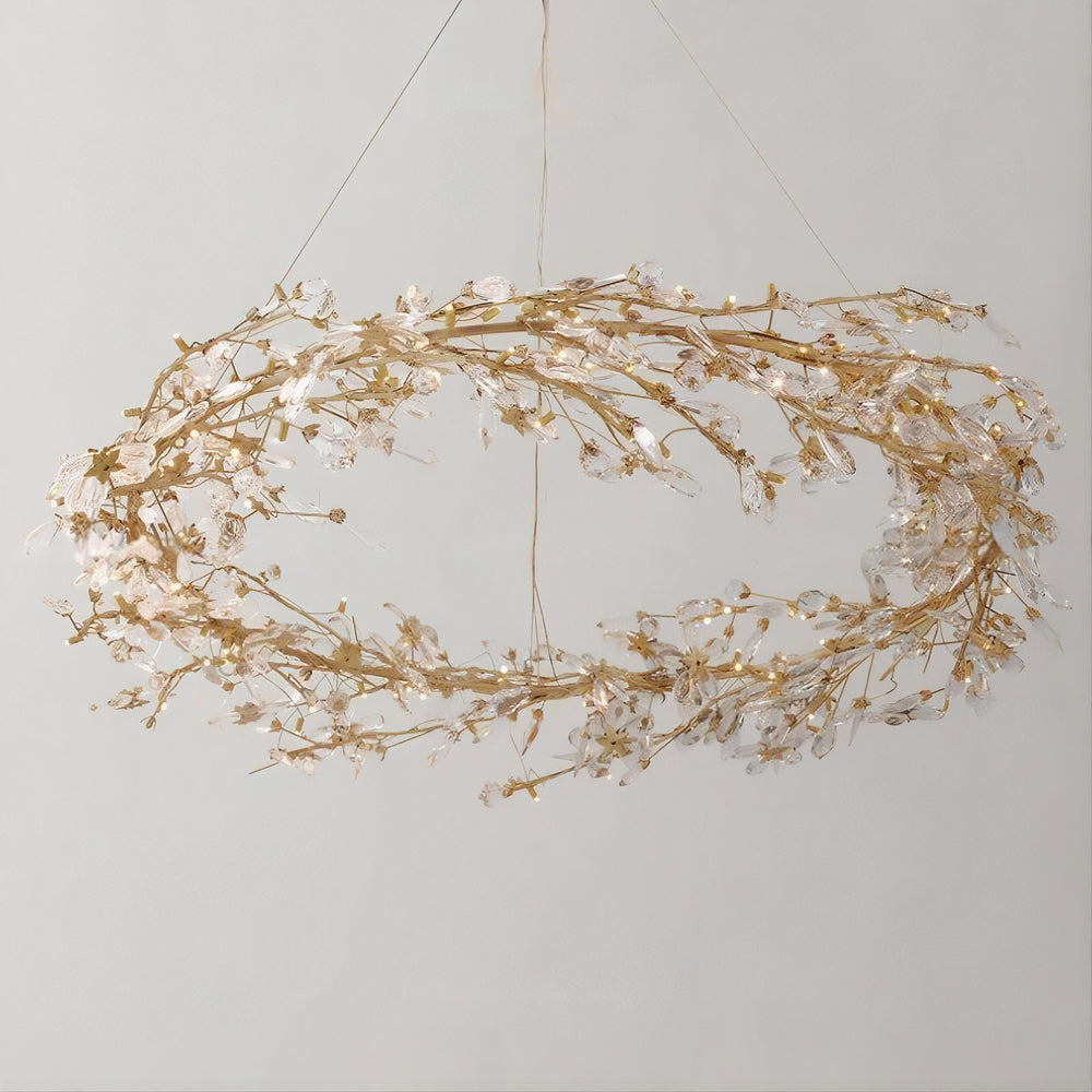 JASMIN Ring Chandelier by Lampadom - detail view