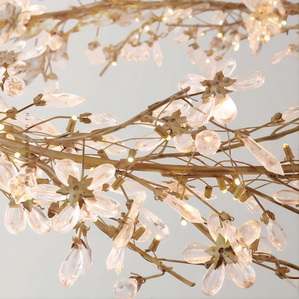 JASMIN Ring Chandelier by Lampadom - close-up
