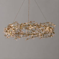 JASMIN Ring Chandelier by Lampadom - side view