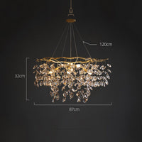 JASNA Chandelier by Lampadom - scale reference