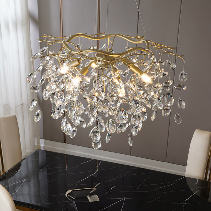 JASNA Chandelier by Lampadom - side view