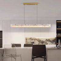 JASON Linear Chandelier by Lampadom - side view