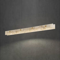 JASON Linear Chandelier by Lampadom - angle view