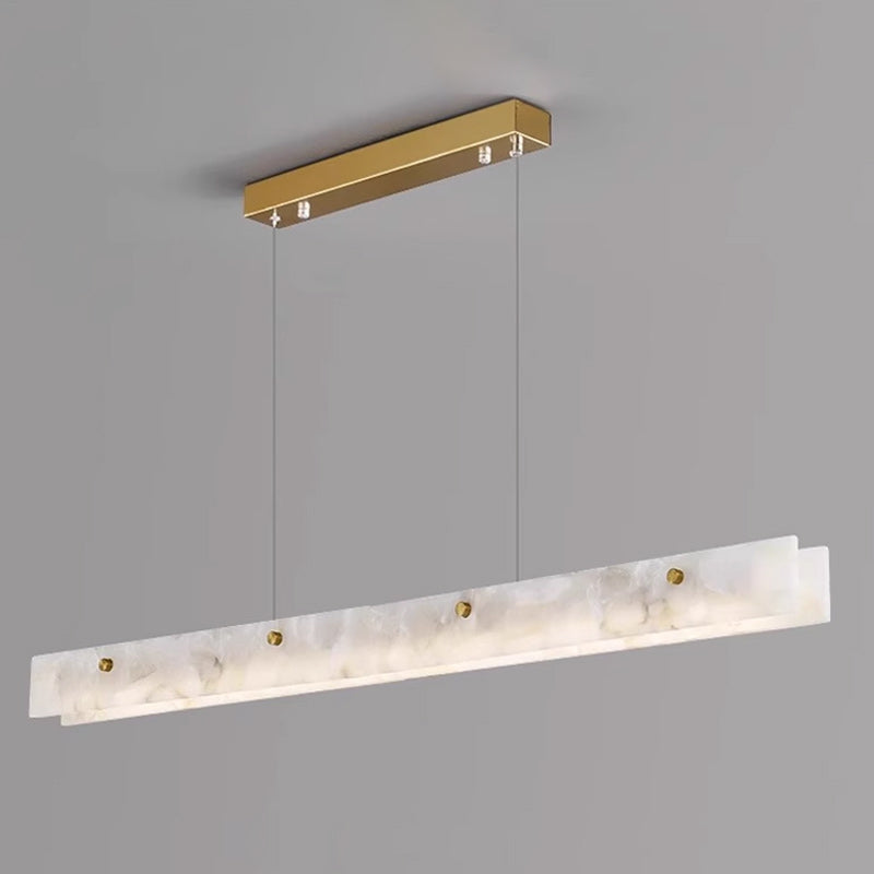 JASON Linear Chandelier by Lampadom - side view