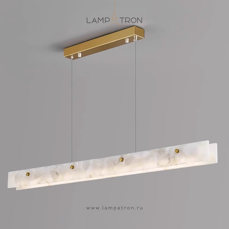 JASON Linear Chandelier by Lampadom - ambient shot