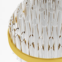 JEFFREY Chandelier Chandelier in Crystal by Lampadom - close-up