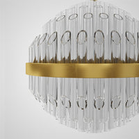 JEFFREY Chandelier Chandelier in Crystal by Lampadom - close-up
