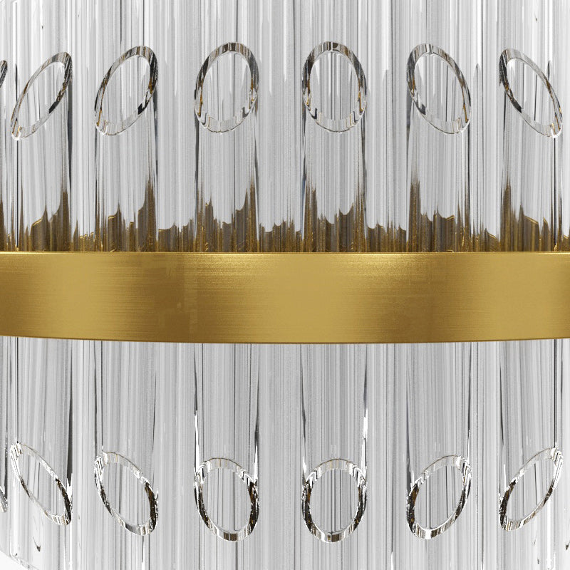 JEFFREY Chandelier Chandelier in Crystal by Lampadom - close-up