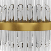 JEFFREY Chandelier Chandelier in Crystal by Lampadom - close-up