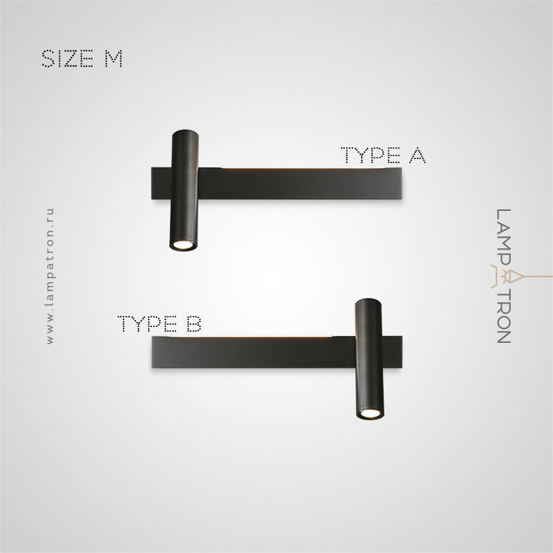 JENIUS Wall Light by Lampadom - scale reference