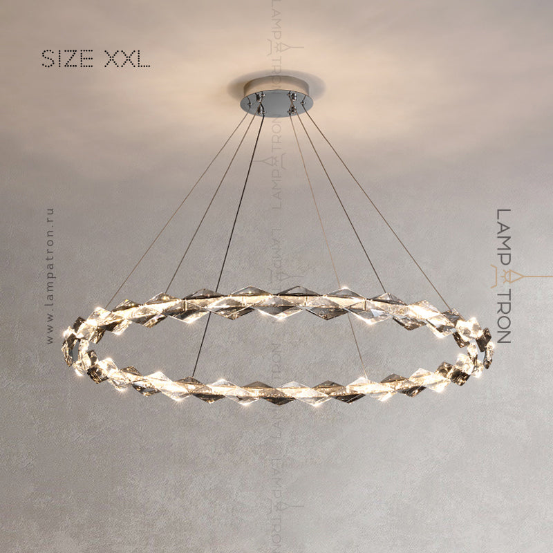 JENNIFER ONE Ring Chandelier